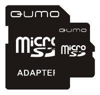 Флеш карта SecureDigital 8192MB QUMO MicroSDHC Class 4 + адаптер Флеш карта SecureDigital 8192MB QUMO MicroSDHC Class 4 + адаптер